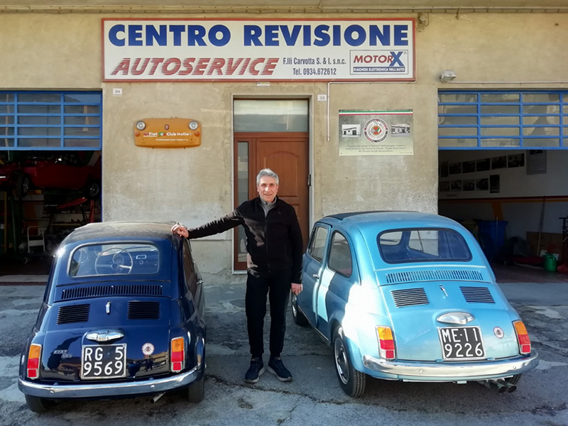 Officina Carvotta - Fiat500 Frencis Lombardi